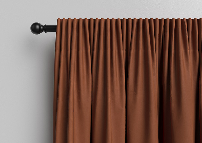 Ascot, Terracotta - Made to Measure Curtains - Image 10